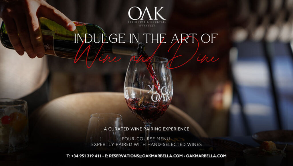 OAK Firehouse & Cocktail Launches Wine Pairing Experience OAK Firehouse & Cocktail Launches Wine Pairing Experience