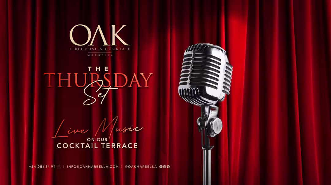 OAK Firehouse & Cocktail Presents: The Thursday Set – Live Music Every Thursday Night